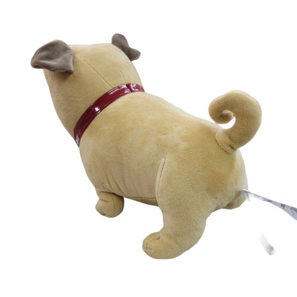 Disney Rolly Plush Puppy Dog Pals Pug 12 Inch Stuffed Animal Toy Tan Brown - Picture 7 of 12
